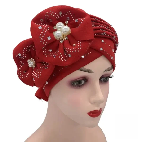 Foulard Cheveux Africain élégant et coloré - vue 17