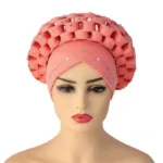 Foulard Cheveux Africain élégant et coloré - vue 18