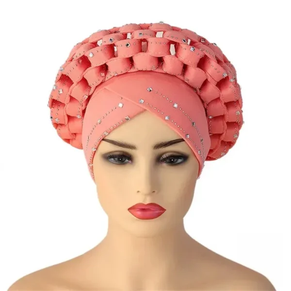 Foulard Cheveux Africain élégant et coloré - vue 18