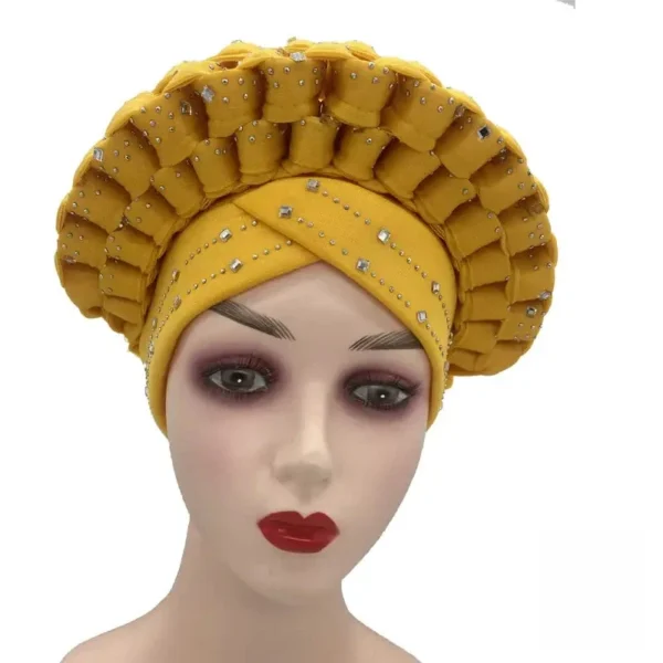 Foulard Cheveux Africain élégant et coloré - vue 19