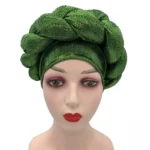 Foulard Cheveux Africain élégant et coloré - vue 20
