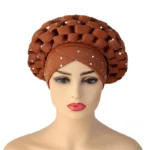 Foulard Cheveux Africain élégant et coloré - vue 21
