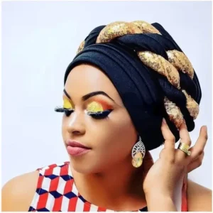 Foulard traditionnel africain en coton