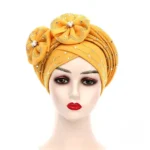 Foulard en Pagne Africain coloré - vue 8