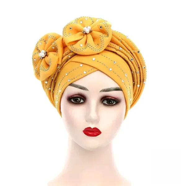 Foulard en Pagne Africain coloré - vue 8