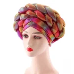 Foulard en Pagne Africain coloré - vue 14