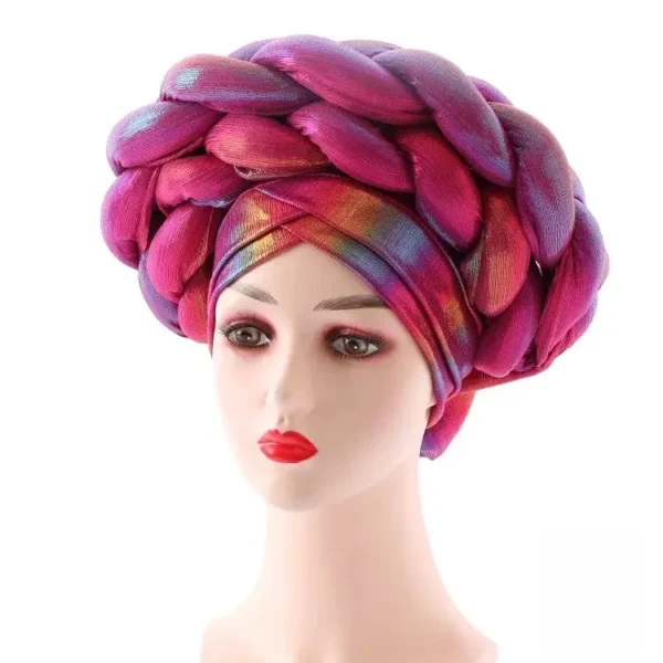 Foulard en Pagne Africain coloré - vue 18