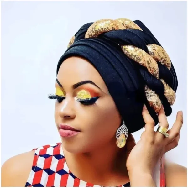 Foulard en matière naturelle africaine
