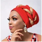 Foulard en pagne, style ethnique chic