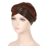 Foulard en tissu texturé et chaleureux