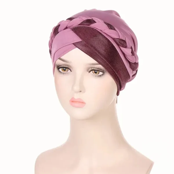 Foulard stylé aux couleurs africaines