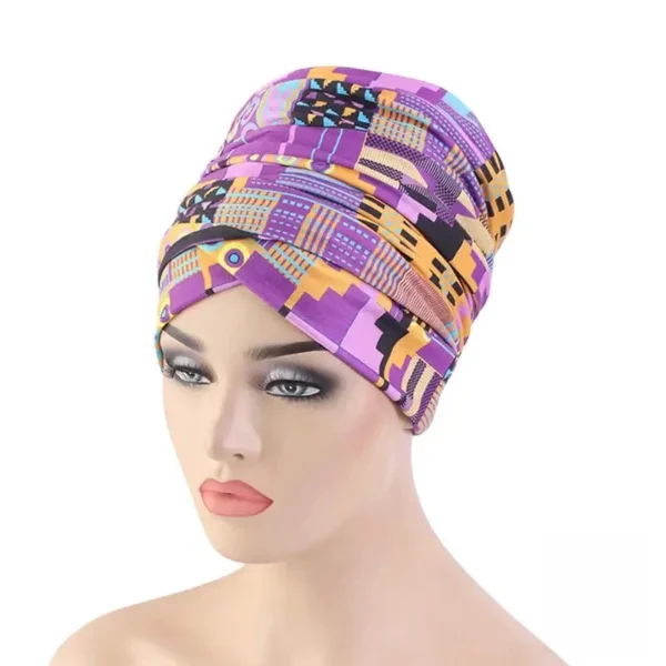 Accessoire féminin, foulard africain tendance