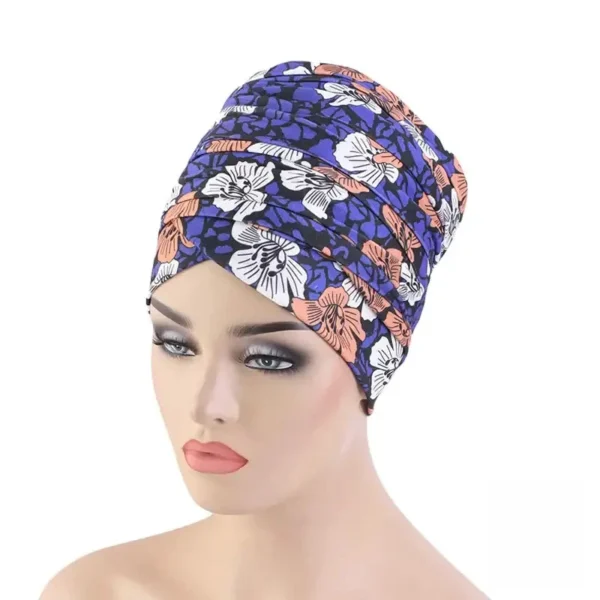 Foulard cheveux avec motifs culturels