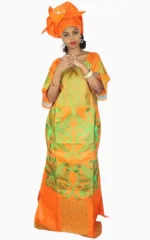 Grand boubou bazin riche pour femme