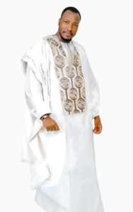 Boubou Blanc Homme élégant et traditionnel