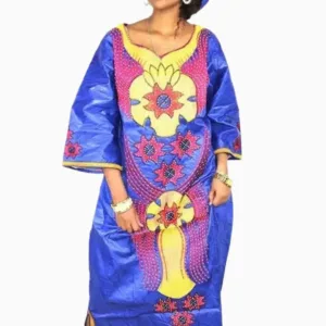 Boubou Africain Femme, style traditionnel et moderne