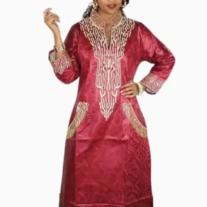 Grand boubou pour femme, style africain élégant