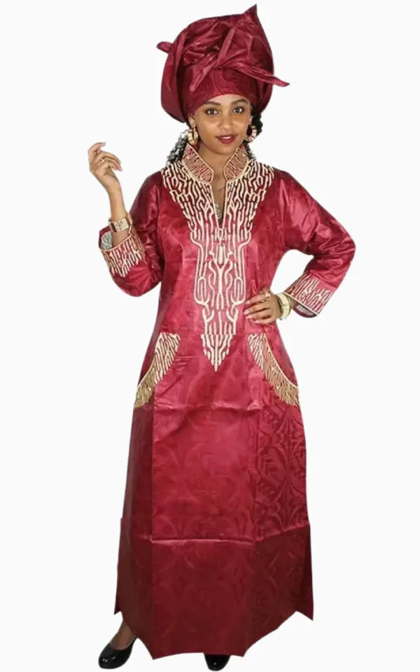 grand-boubou-pour-femme-1 Grand boubou pour femme, style africain élégant