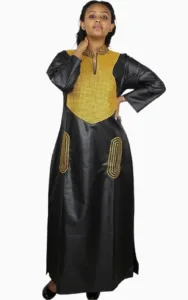 Vêtement ample et confortable pour femme d'inspiration africaine