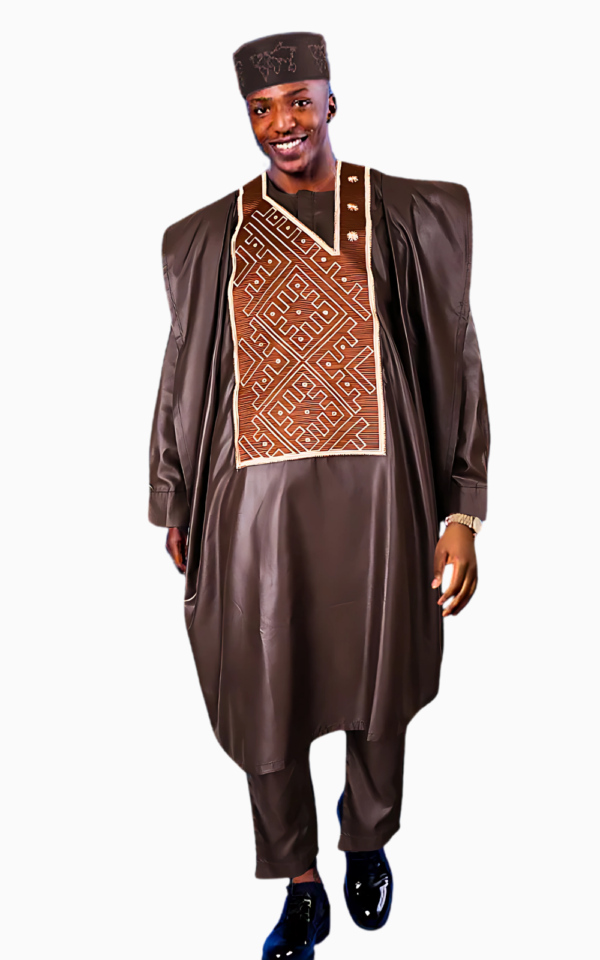 grande-boubou-homme-1 Grande Boubou Homme moderne en tissu africain