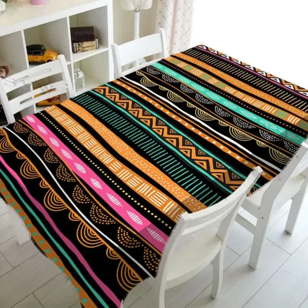 grande-nappe-africaine-1 Grande nappe africaine décorative pour votre table