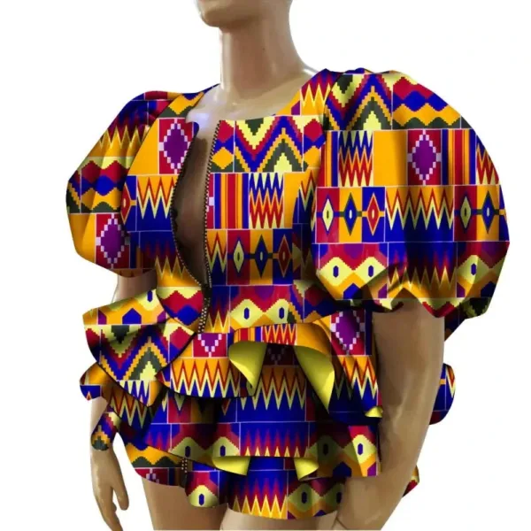 T-shirt africain féminin, design tendance et chic