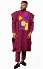 Haut Africain Homme élégant et coloré pour style unique