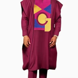Haut Africain Homme élégant et coloré pour style unique
