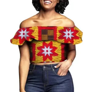 Vêtement traditionnel africain femme en wax