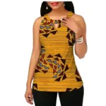 Haut en Pagne Africain Femme