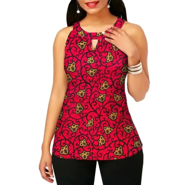Haut en tissu africain, idéal pour les occasions spéciales