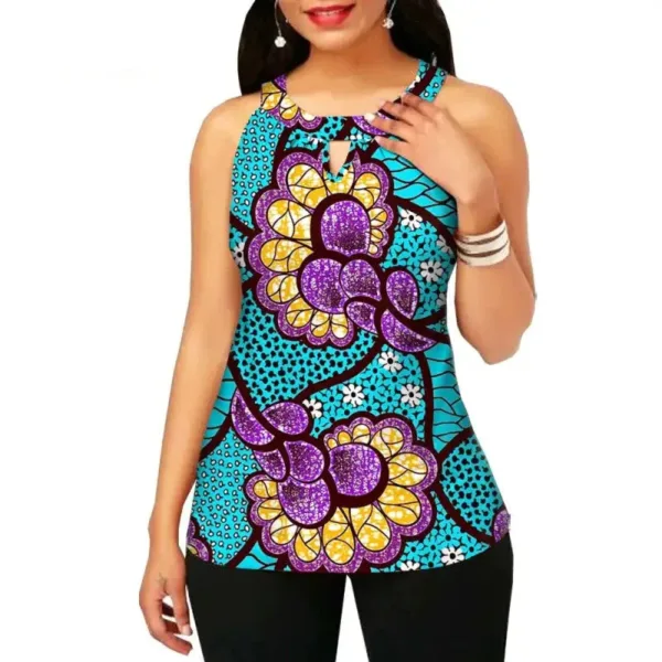Haut African chic, un choix tendance et vibrant