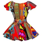Haut africain pour femme avec motifs culturels