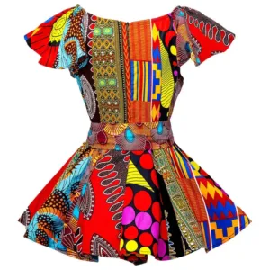 Haut africain pour femme avec motifs culturels