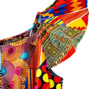 Top féminin aux inspirations africaines traditionnelles