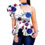 Tunique féminine inspirée de la mode africaine