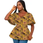 Haut Femme en coton africain