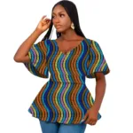 Haut Femme style ethnique