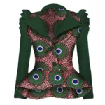 T-shirt moderne avec motifs africains