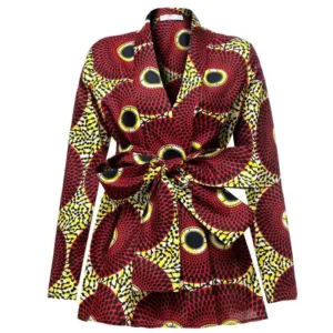 Top élégant inspiré des tenues africaines pour femmes