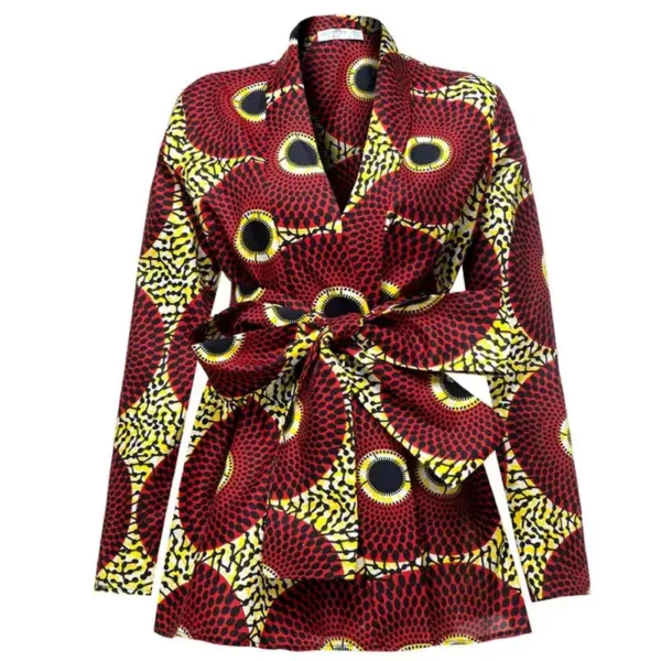 Top élégant inspiré des tenues africaines pour femmes