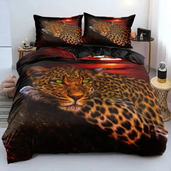 Duvet avec motifs africains à prix réduit