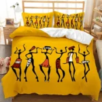 Housse de couette inspirée des cultures africaines