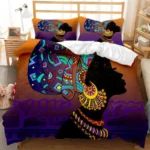 Housse de couette design inspiré par l'Afrique