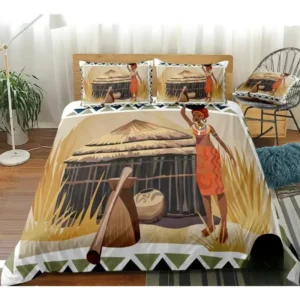Housse de couette style africain