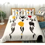 Housse de couette moderne africaine