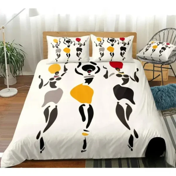 Housse de couette moderne africaine