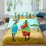 Housse de couette élégante africaine