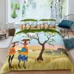 Housse de couette premium style africain