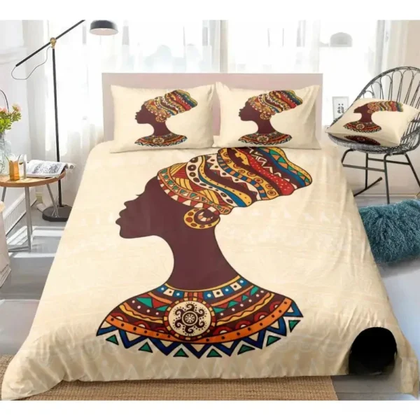 Housse de couette design africain